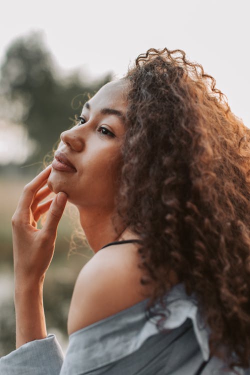 Close-Up Photo Of Woman 