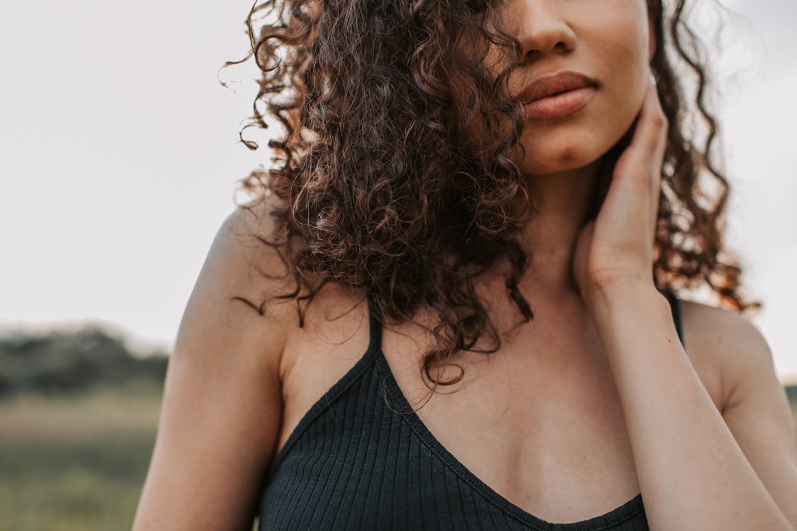 Close-Up Photo Of Woman