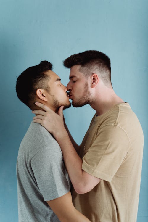 ฟรี คลังภาพถ่ายฟรี ของ LGBT, การจูบ, การอยู่ร่วมกัน คลังภาพถ่าย