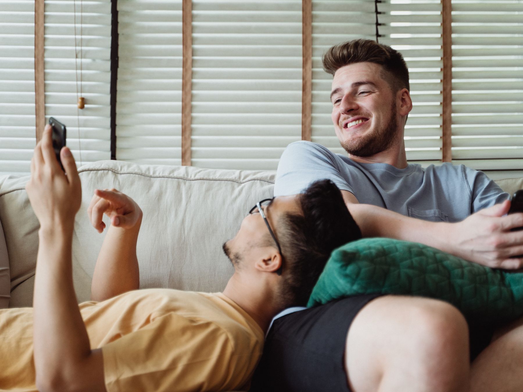 Chesham Bois — movers delivering furniture from a van