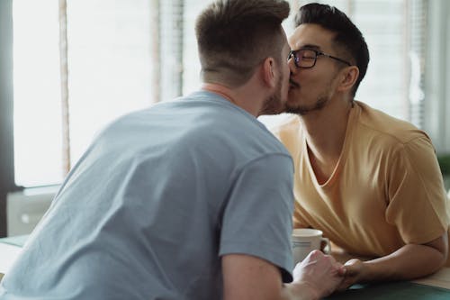 คลังภาพถ่ายฟรี ของ LGBT, การจูบ, การอยู่ร่วมกัน