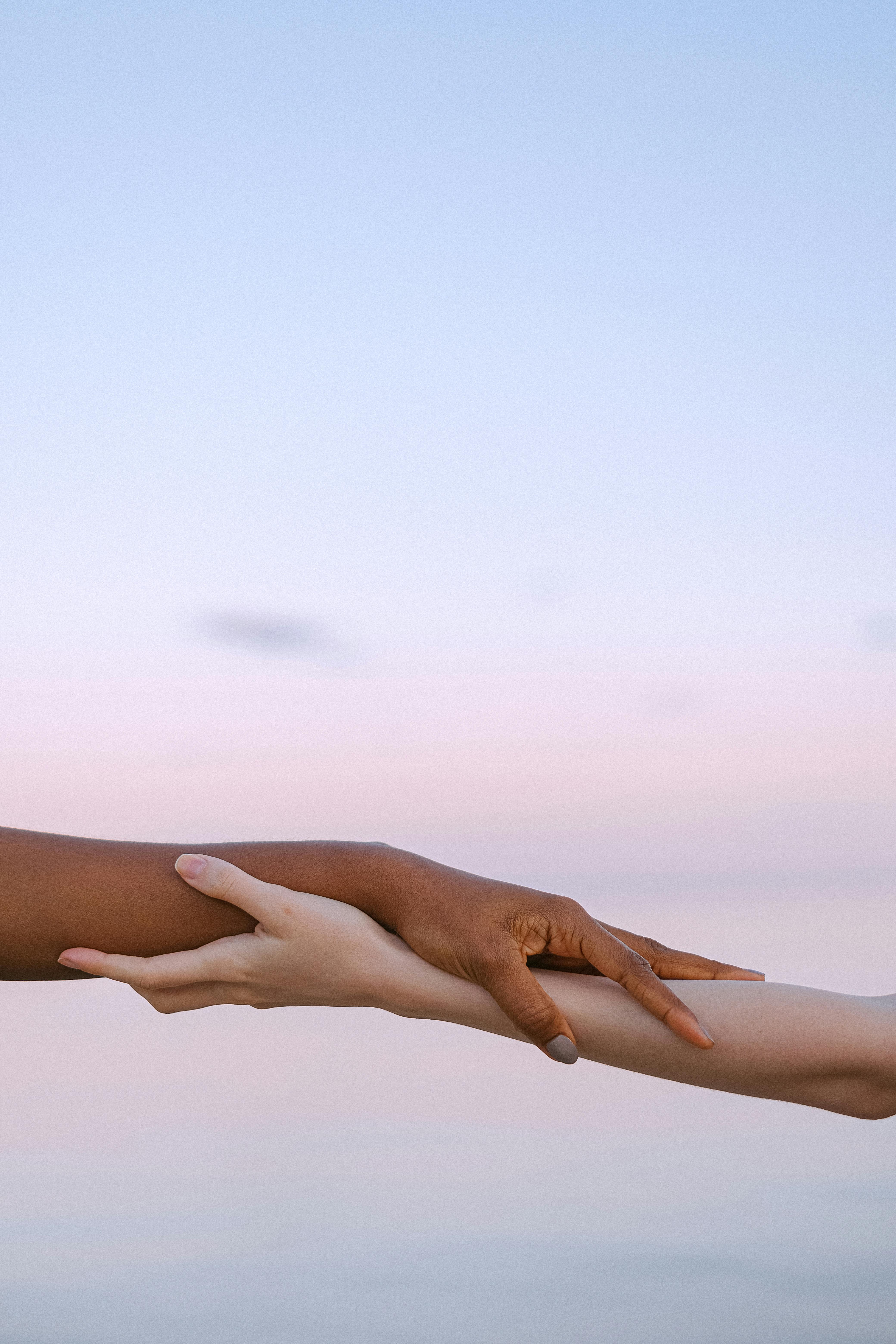 photo of people s hands