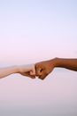 People Doing a Fist Bump
