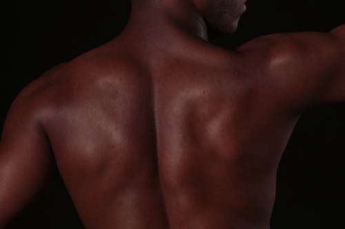 Free Photo of a Person's Back Stock Photo