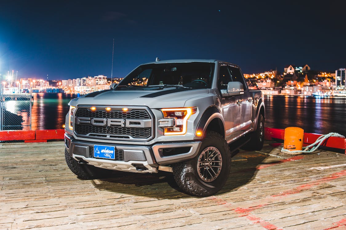 Photo Of Ford Truck On Dock