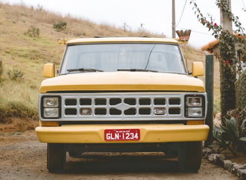 Free stock photo of old, road trip, truck