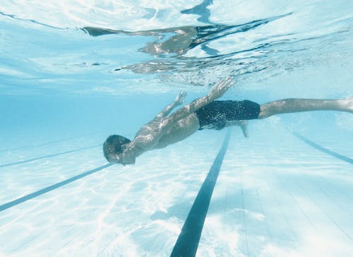 Photo Of Man Submerged In Water
