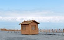 Brown Wooden House Under the Blue Sky