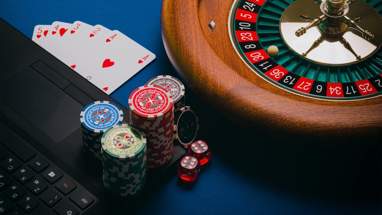 Casino Table In Close-up View