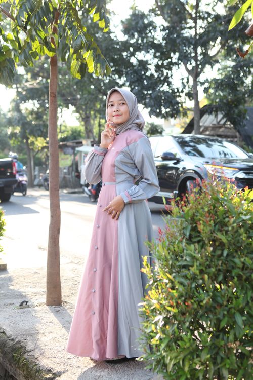 Woman in Dress Wearing Hijab Free Stock Photo Woman in Dress Wearing Hijab Free Stock Photo