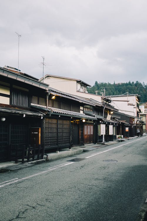 คลังภาพถ่ายฟรี ของ ถนนในเมือง, บ้าน, ประเทศญี่ปุ่น