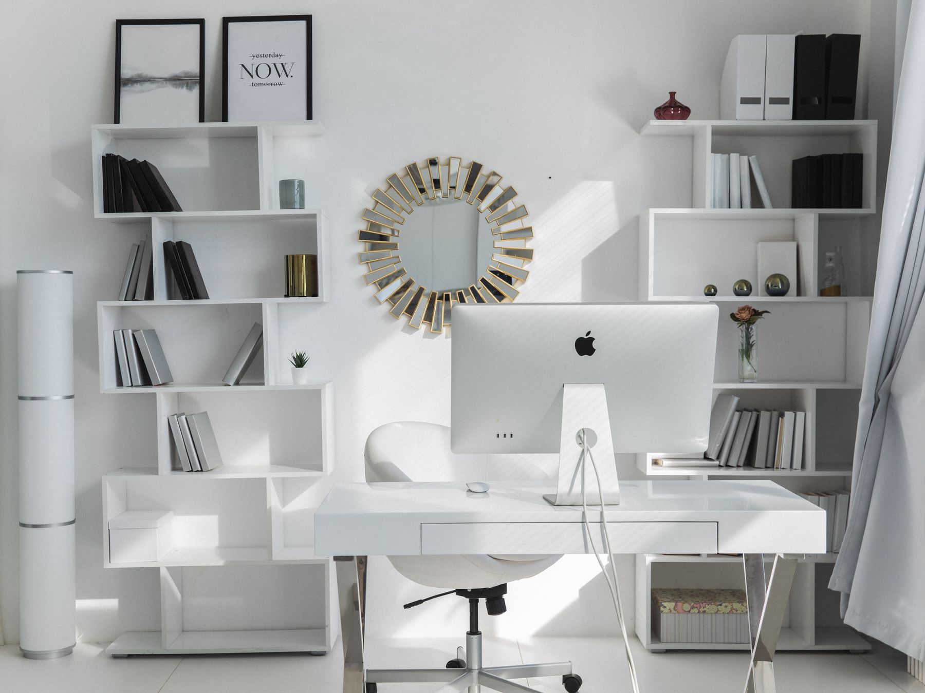 Glenfarg — office relocation team moving desks and equipment