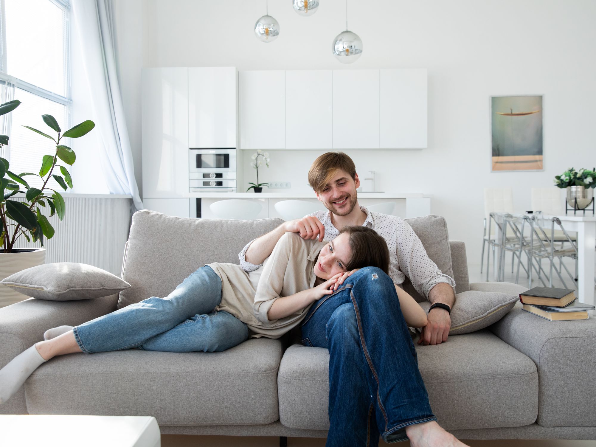 House Removals in Stoke St Michael, South West — professional movers carrying furniture on a house move