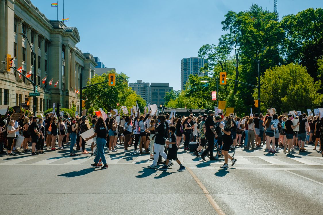 People Walking on Street