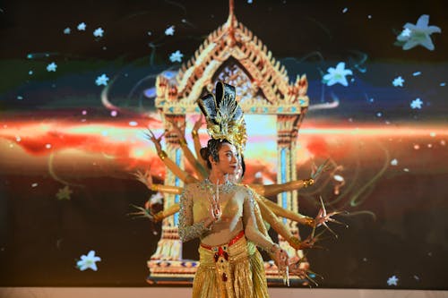 Free stock photo of thai cultural dance, thai culture, thai dance show Stock Photo