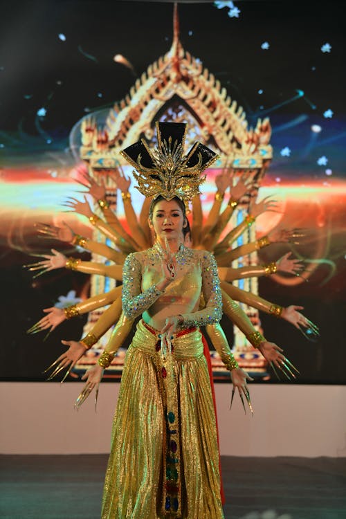 Free stock photo of thai cultural dance, thai cultural show, thai culture Stock Photo