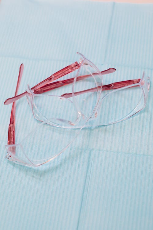 Close up of Two Pairs of Glasses
