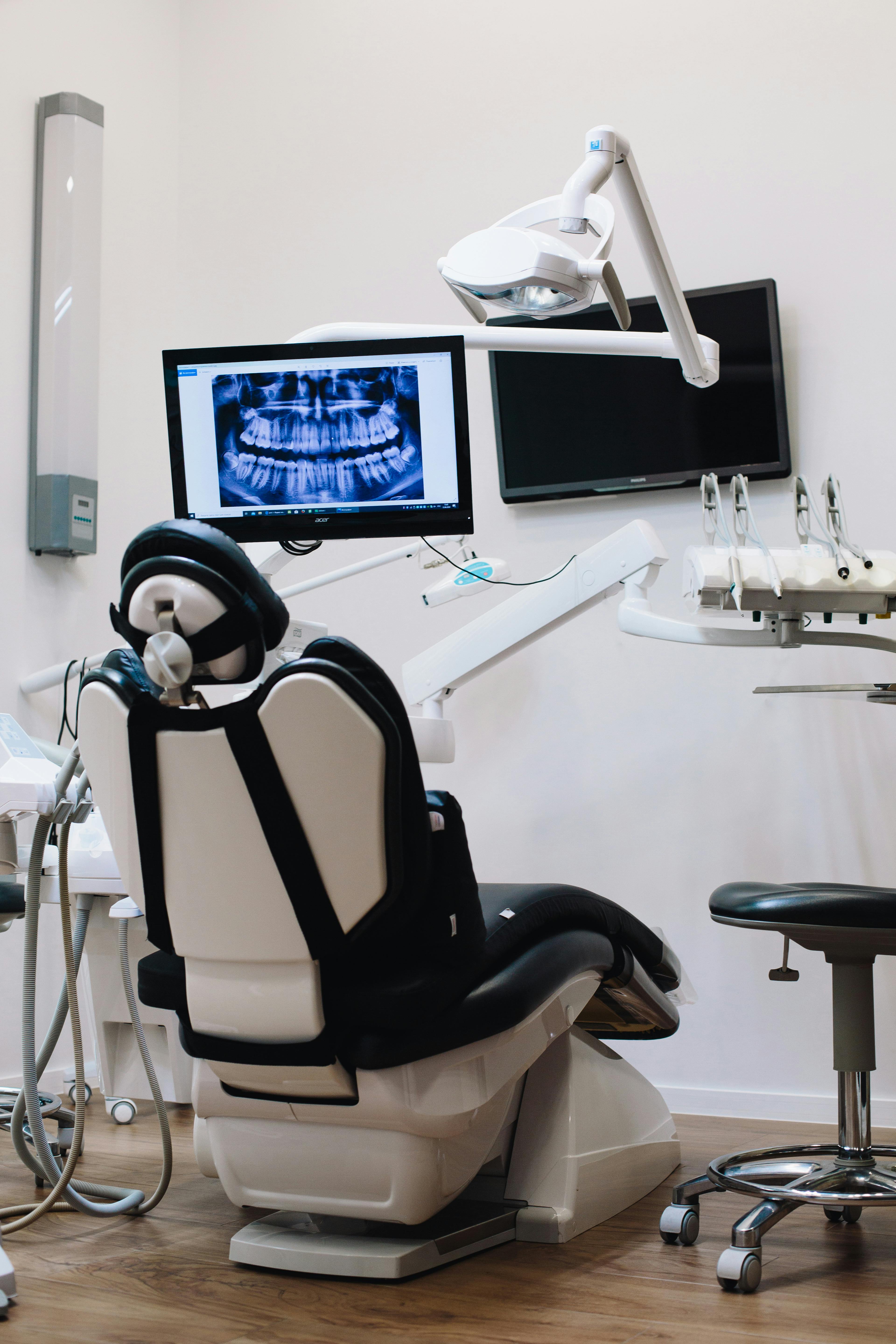 dentist chair computer desk