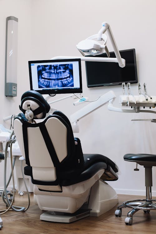 Free Dental Clinic with Equipment Stock Photo