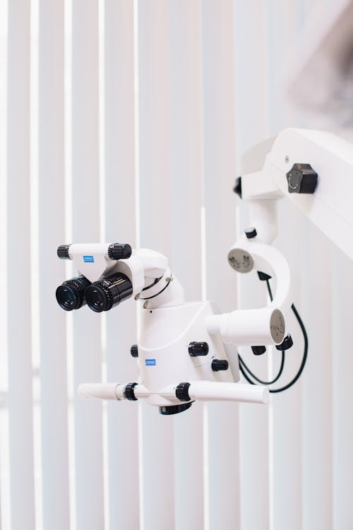 Photo of Dental Equipment with Microscope