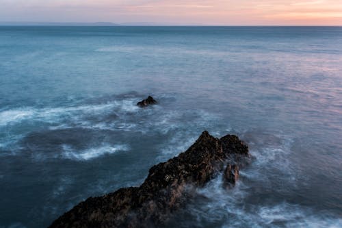 Základová fotografie zdarma na téma Cornwall, dlouhá expozice, dlouhé expozice moře