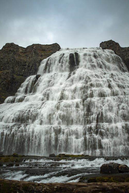 丁堅地瀑布, 公園, 冰島 的 免費圖庫相片