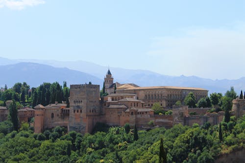 Free stock photo of alhambra, castle, granada