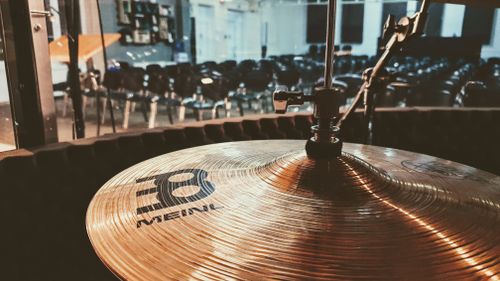 Free stock photo of church, drum set, hi hat Stock Photo