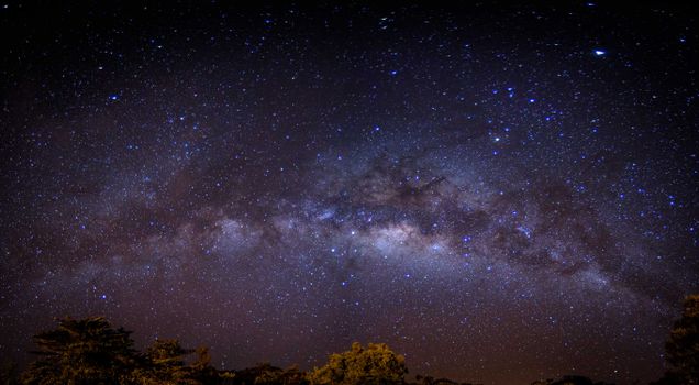 圣何塞上空的哥斯达黎加银河系与星空景色壮丽