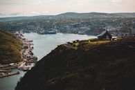 Picturesque coasts with cities and village