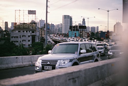 Photo of City Street Traffic