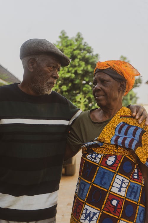 Kostnadsfri bild av afrikanska folket, äldre, ansiktshandduk