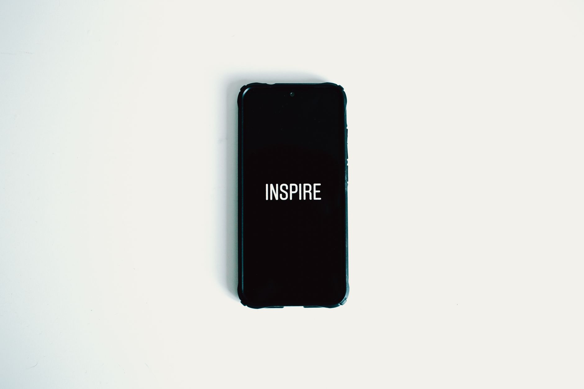 abstract motion graphics and text on vertical phone screen