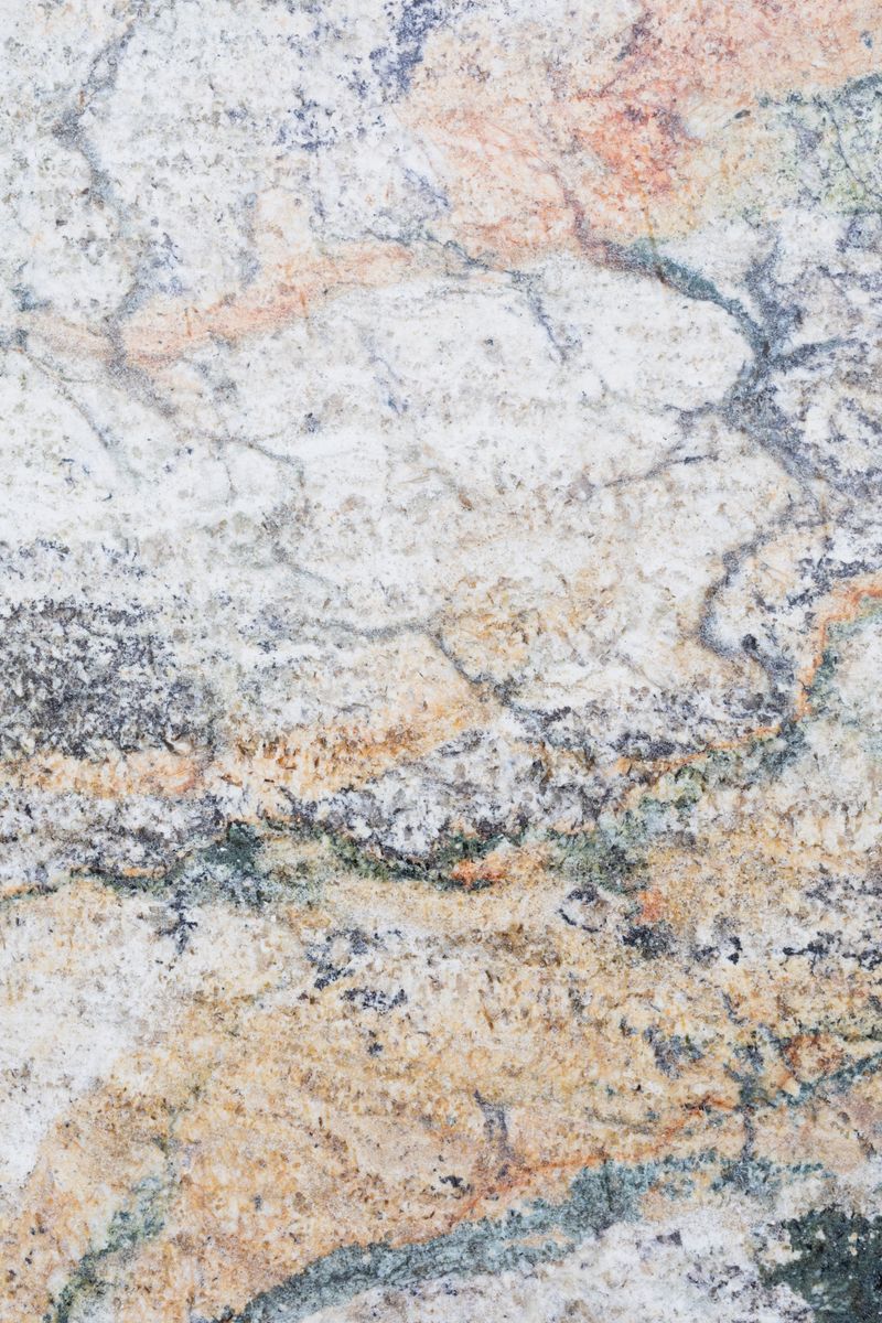 Carrara marble surface — natural pattern detail of book-matched slabs