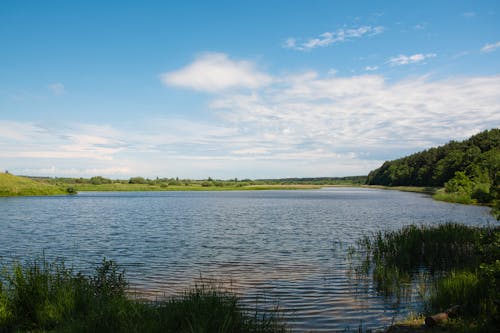 Gratis arkivbilde med blå himmel, blå innsjø, Hviterussland