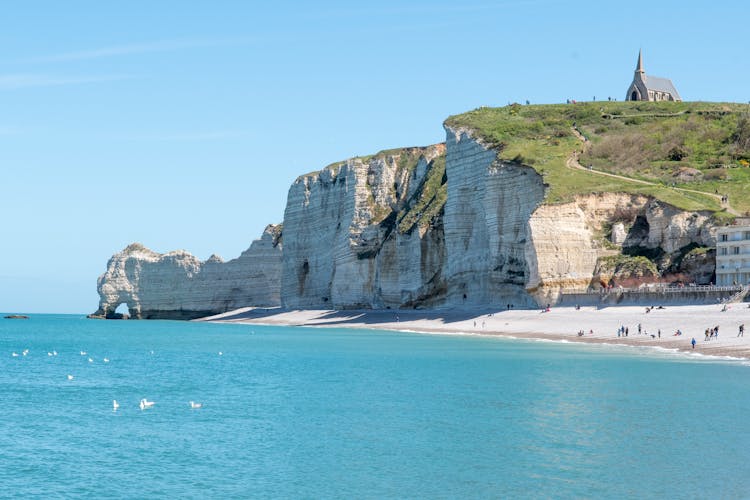 Cliffs Of Etretat, Normandy, France