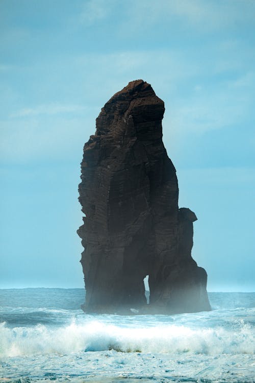 Rock Formation in Sea