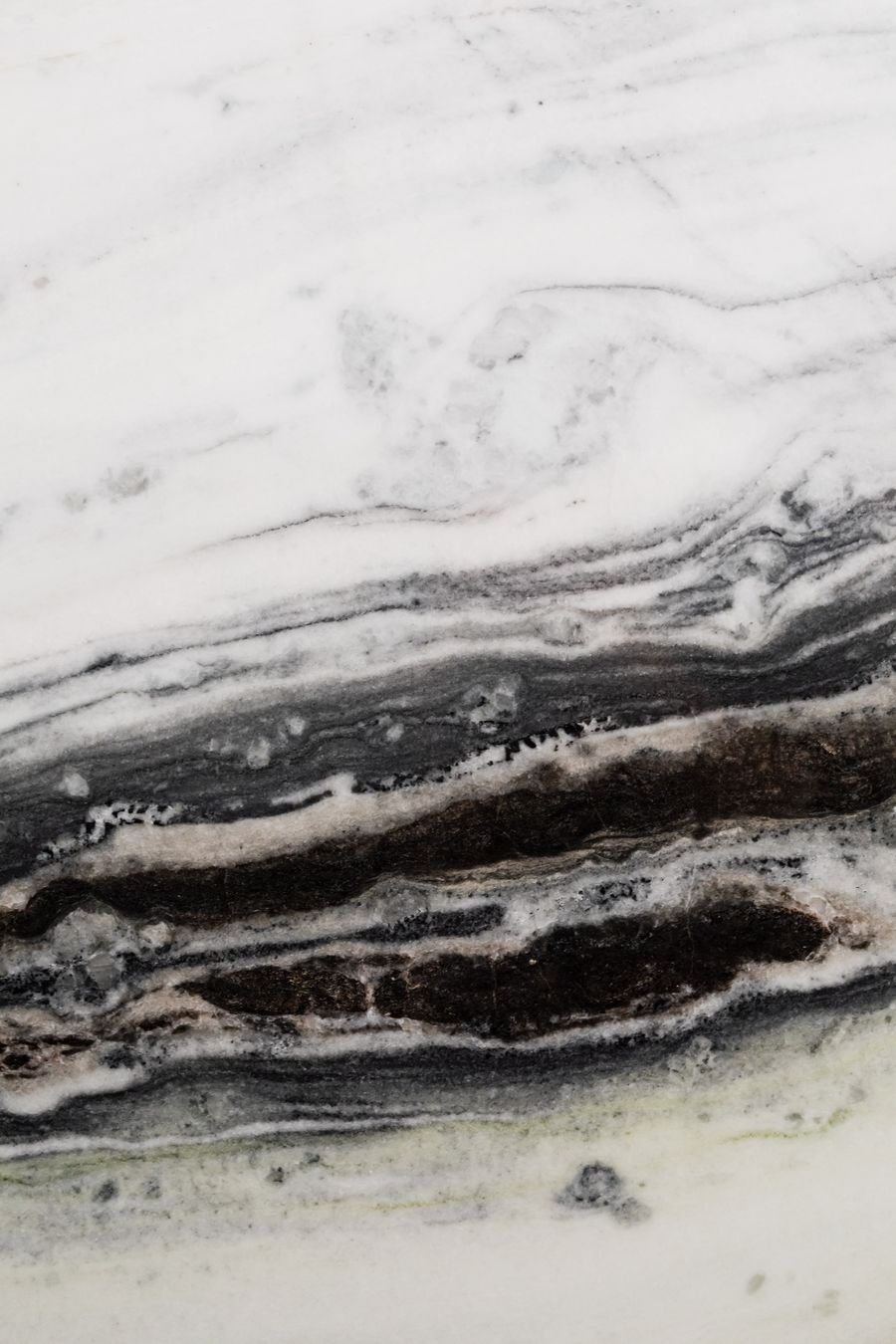Textura provisória de pedra natural com veios marcantes