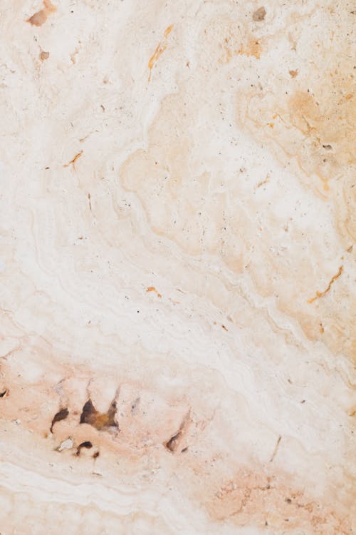 Close-up of a Light Pink Stone Texture 