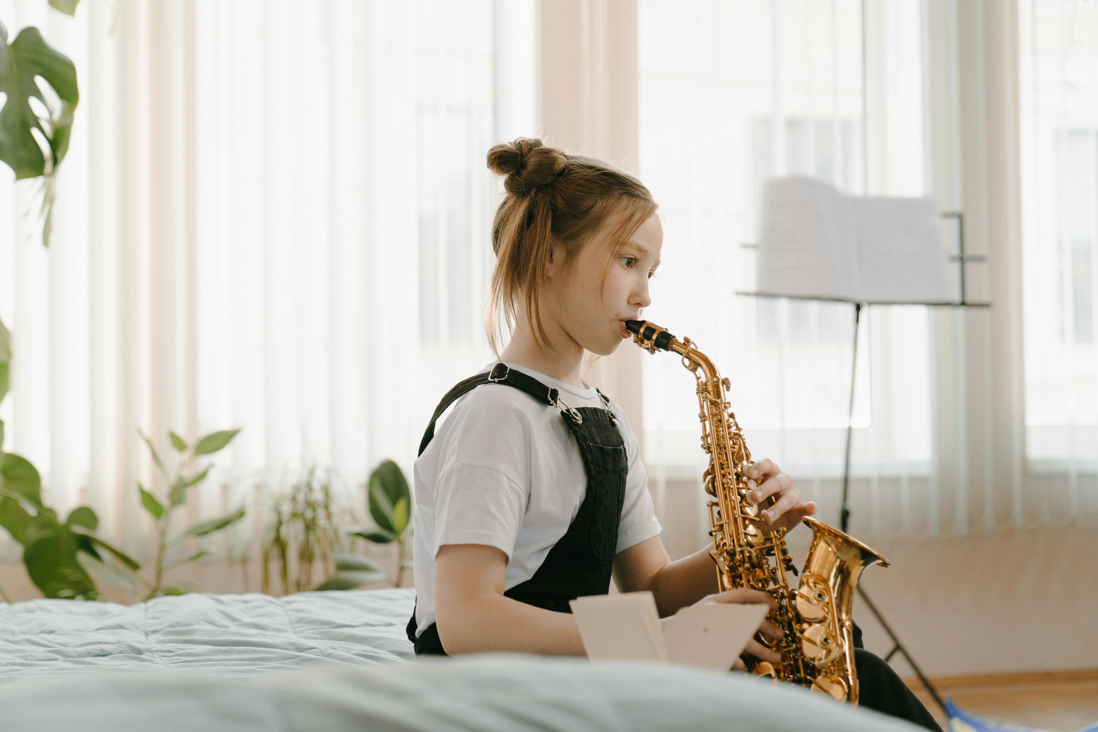 Man Holding Bras Saxophone · Free Stock Photo