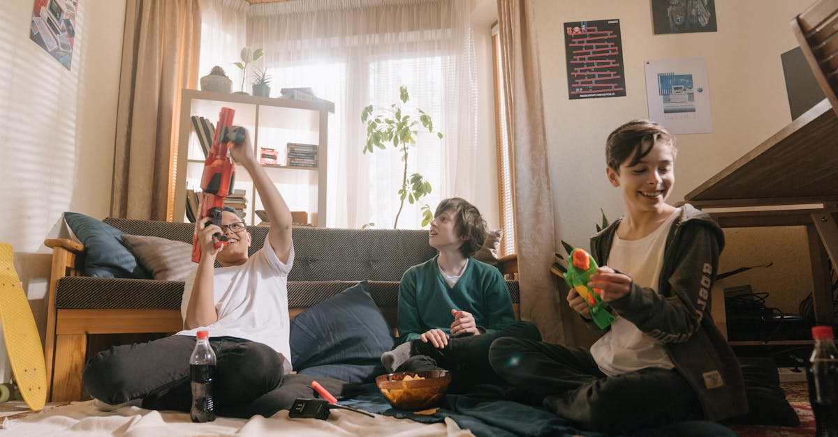 Group Of Friends Sharing Inside Jokes In A Casual Setting