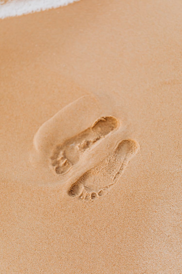 Footsteps On Sand