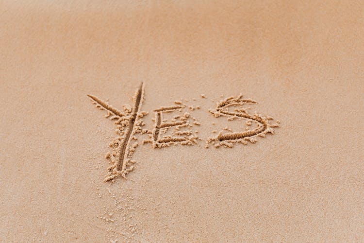 Yes Written In The Sand