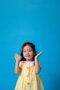 Girl in Yellow Sleeveless Shirt