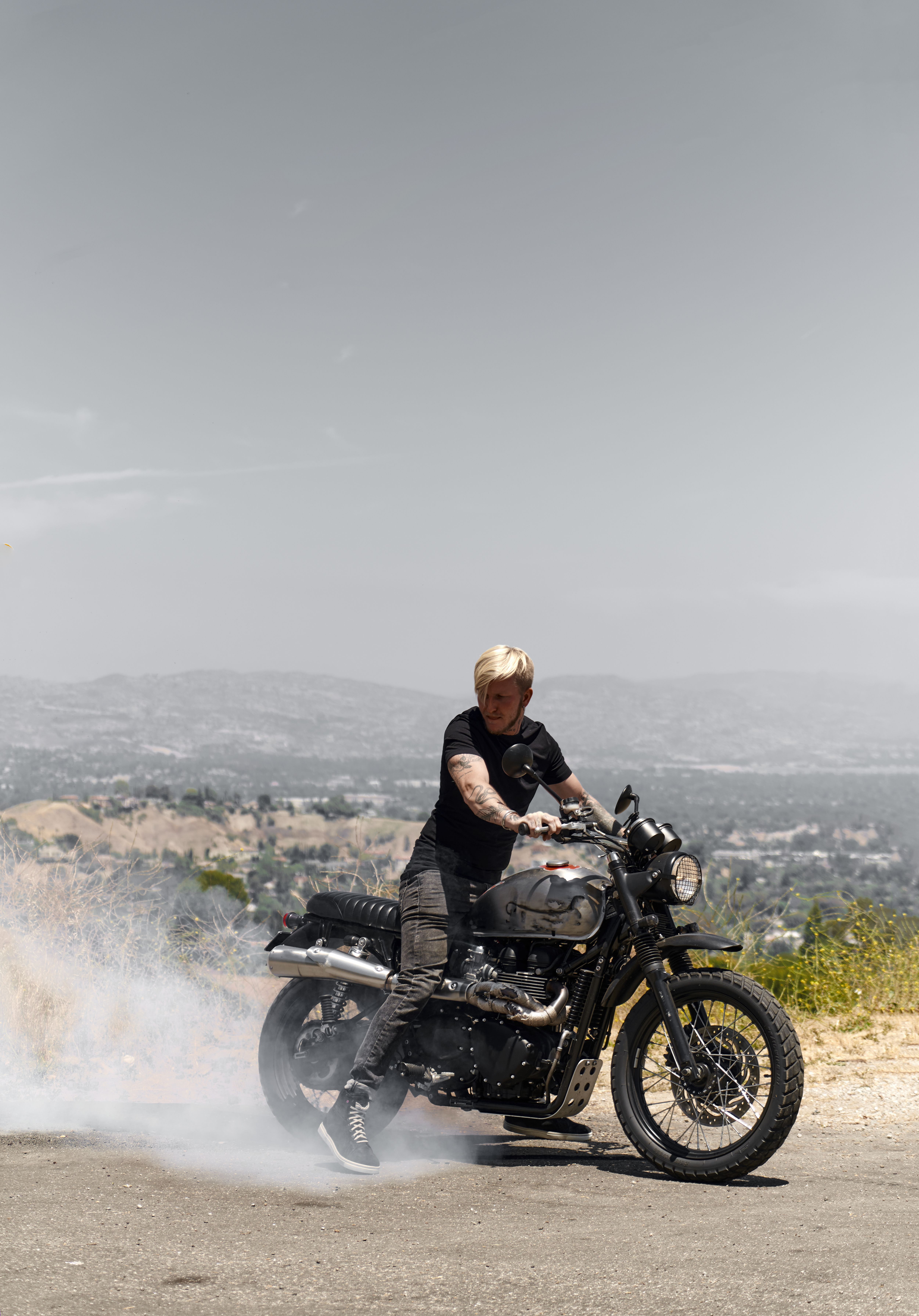 A Man Riding a Motorcycle · Free Stock Photo