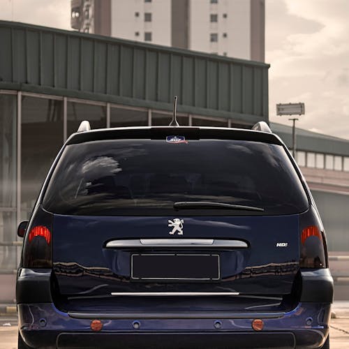 Free Close-up of the Rear of a Peugeot 307 Stock Photo