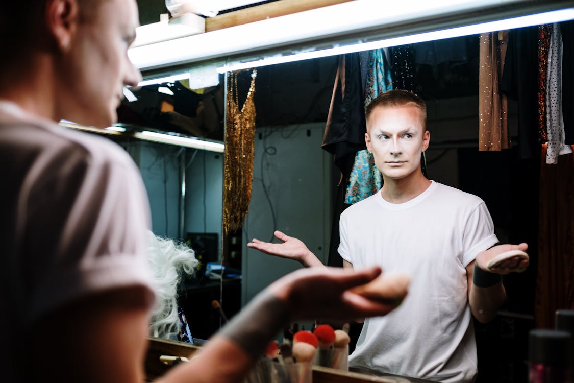 Free Drag Queen in Dressing Room Stock Photo