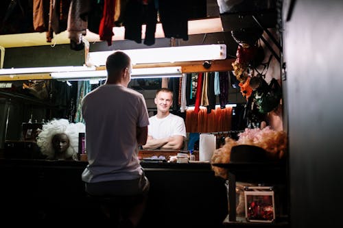 Drag Queen in Dressing Room