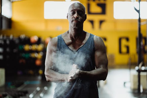 Kostnadsfri bild av afroamerikansk man, gym, man