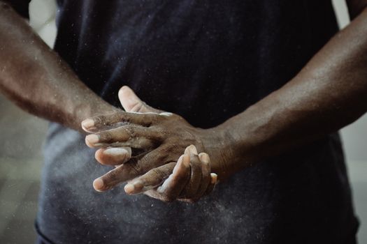 Close Up Shot of Man's Hands